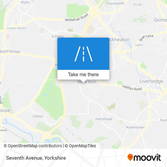 Seventh Avenue map