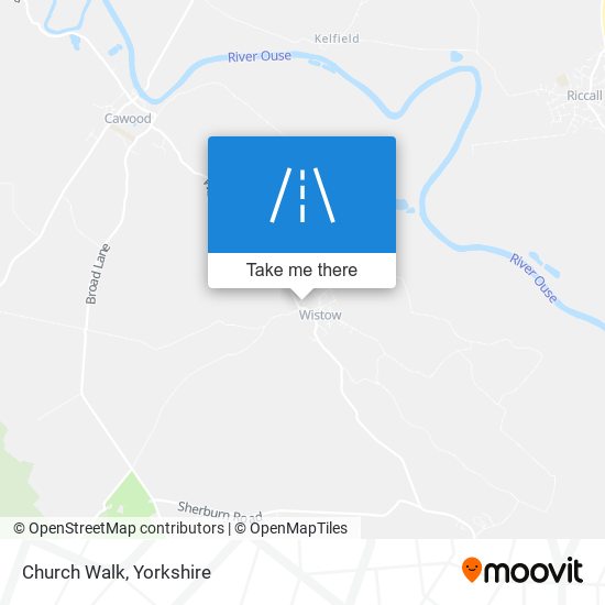 Church Walk map