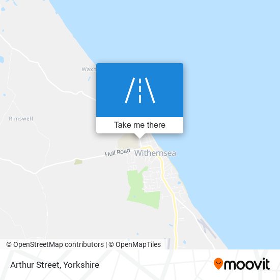 Arthur Street map