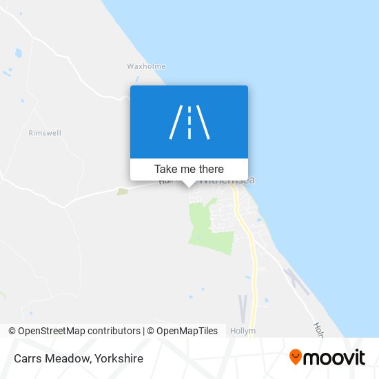 Carrs Meadow map
