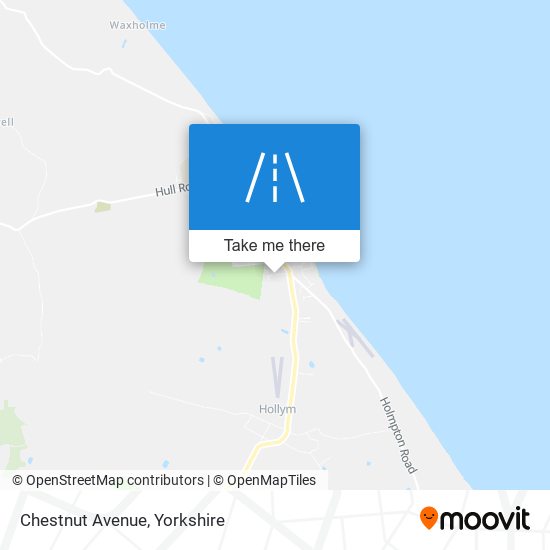 Chestnut Avenue map
