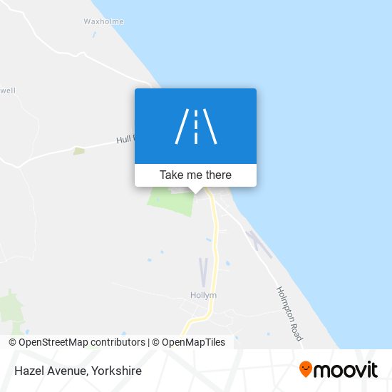 Hazel Avenue map