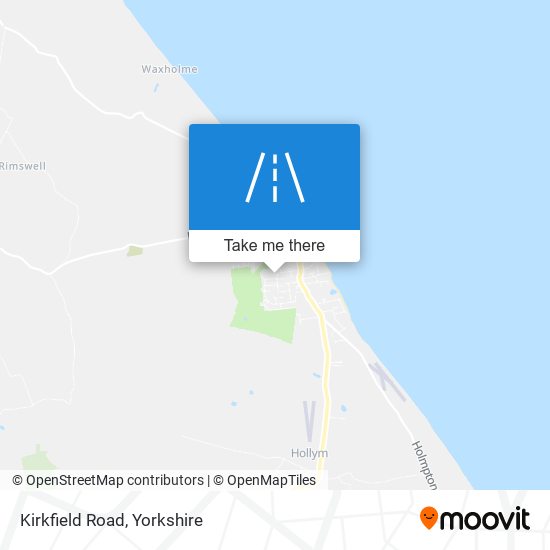 Kirkfield Road map