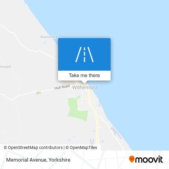 Memorial Avenue map