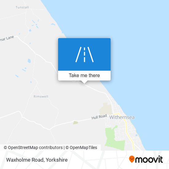 Waxholme Road map
