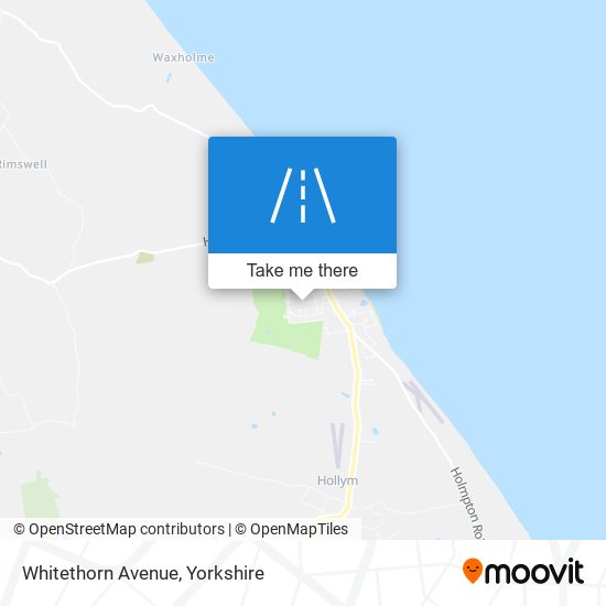 Whitethorn Avenue map