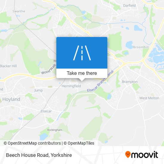 Beech House Road map