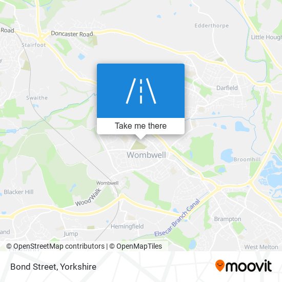 Bond Street map