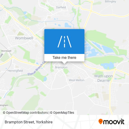 Brampton Street map