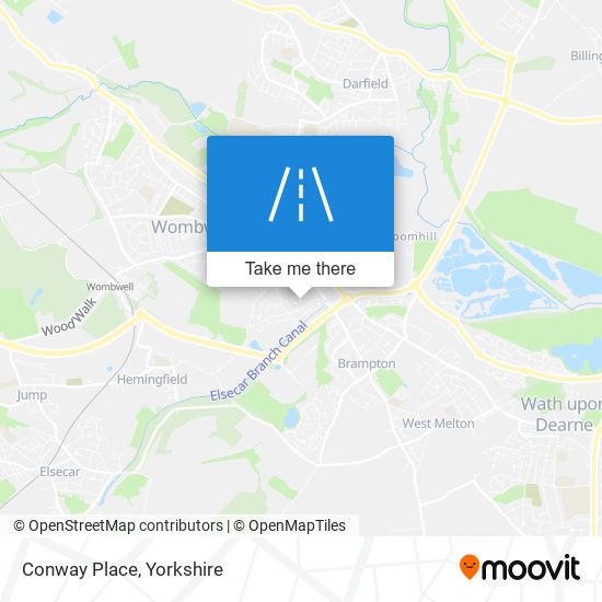 Conway Place map
