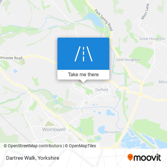 Dartree Walk map