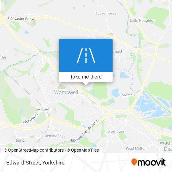 Edward Street map
