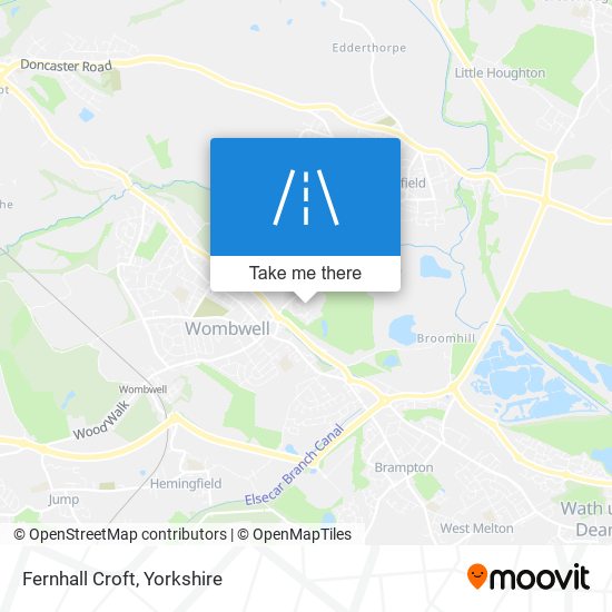 Fernhall Croft map
