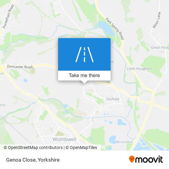 Genoa Close map