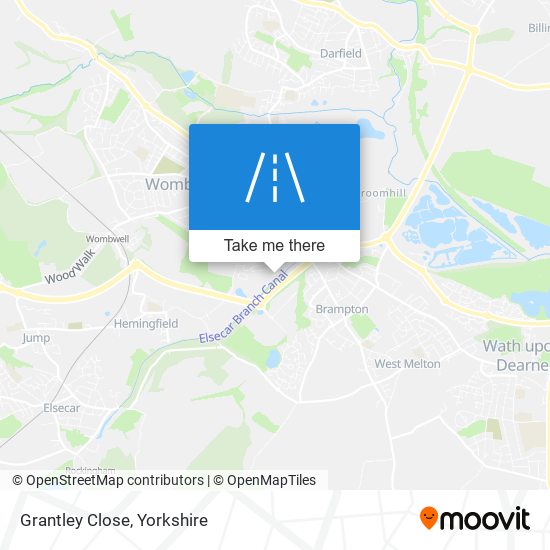 Grantley Close map