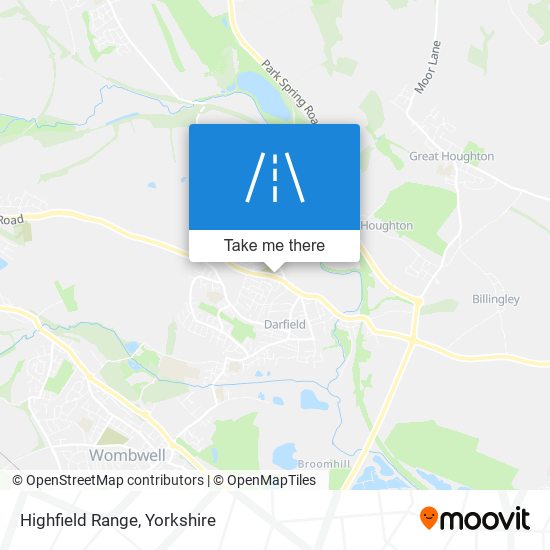 Highfield Range map
