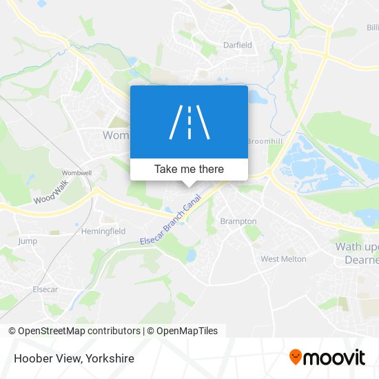Hoober View map
