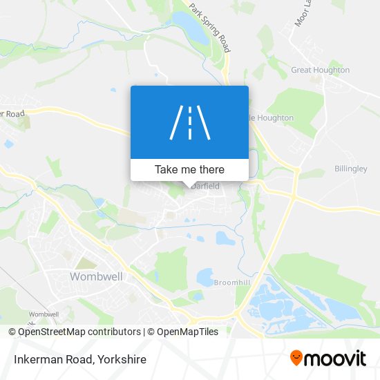 Inkerman Road map