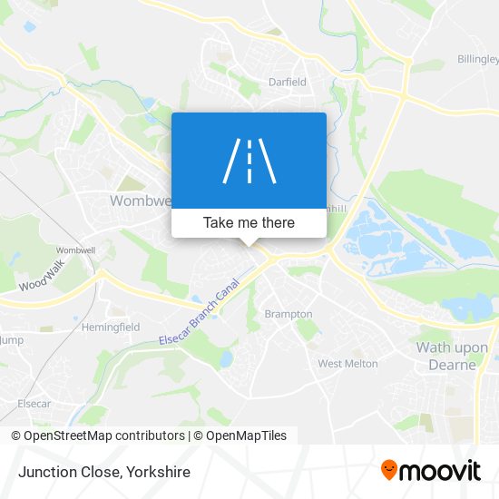 Junction Close map