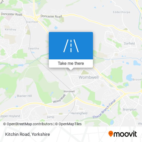 Kitchin Road map