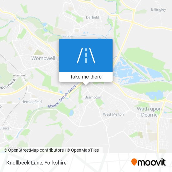 Knollbeck Lane map