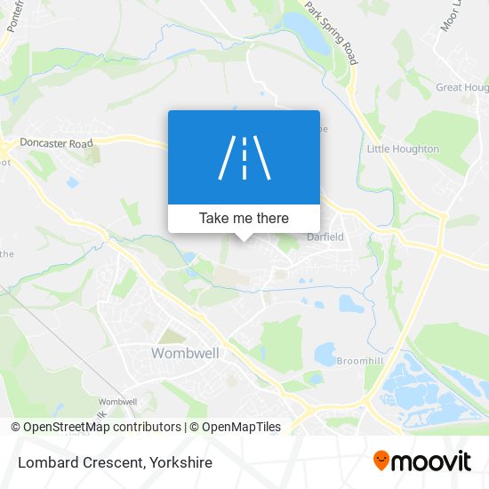 Lombard Crescent map