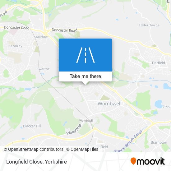 Longfield Close map