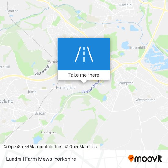 Lundhill Farm Mews map