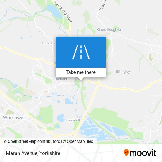 Maran Avenue map