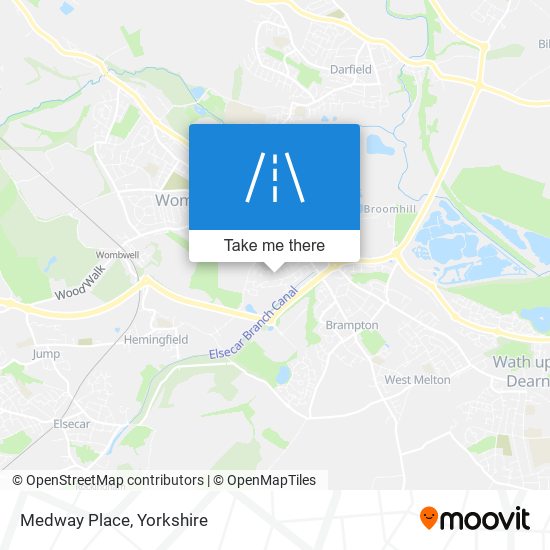 Medway Place map