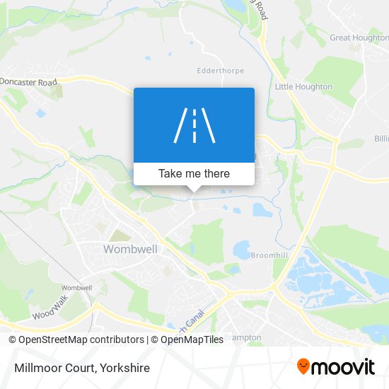 Millmoor Court map