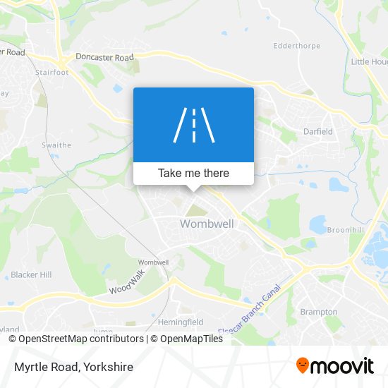 Myrtle Road map