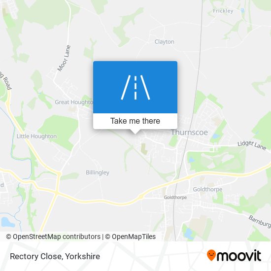 Rectory Close map