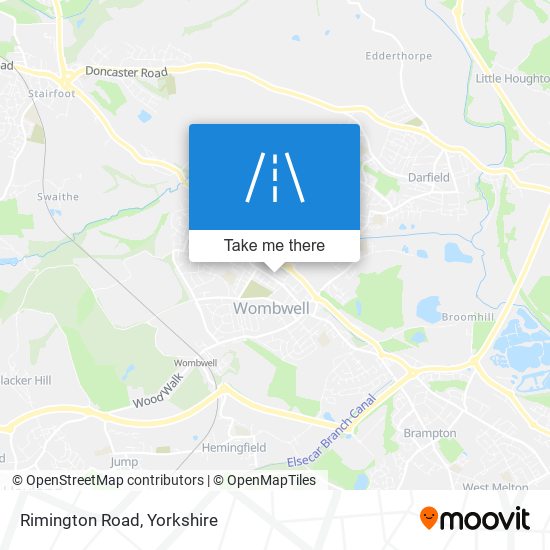 Rimington Road map