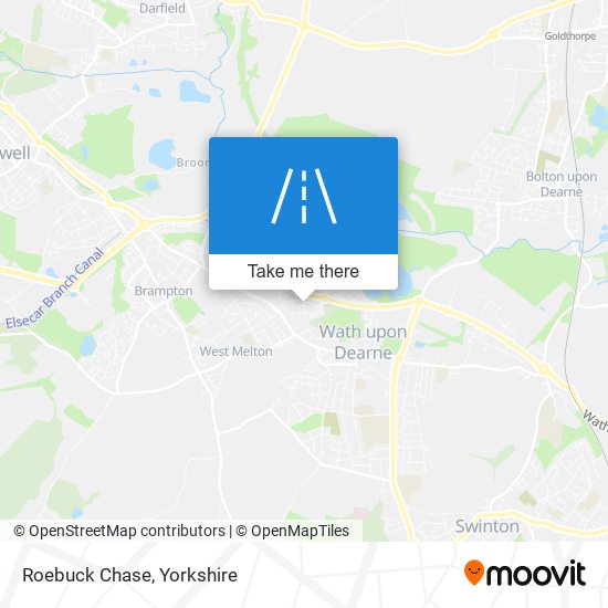Roebuck Chase map