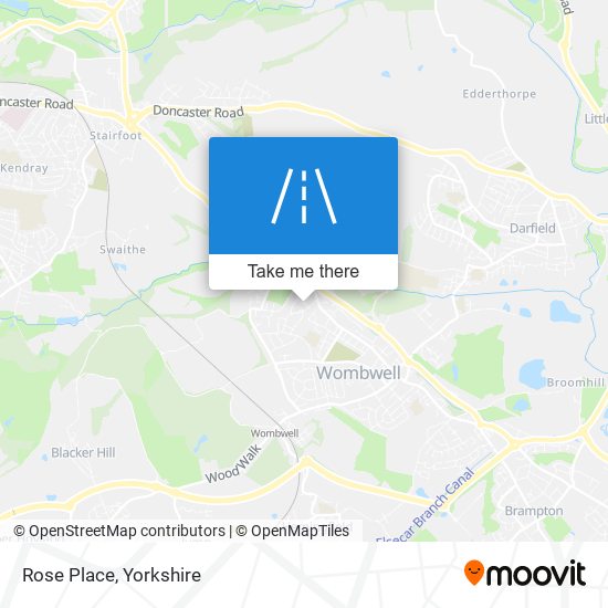 Rose Place map
