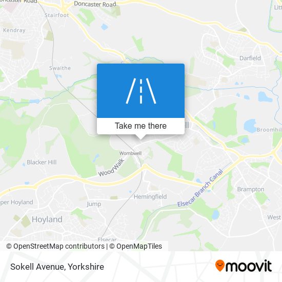 Sokell Avenue map