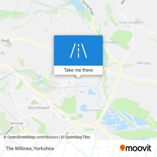 The Willows map
