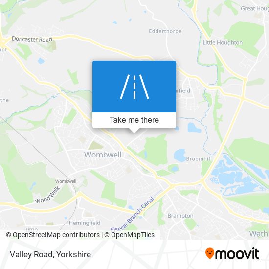 Valley Road map