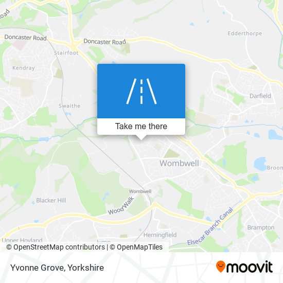Yvonne Grove map