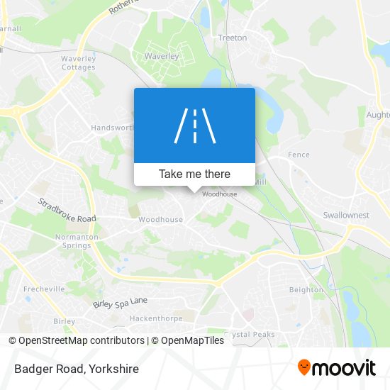 Badger Road map