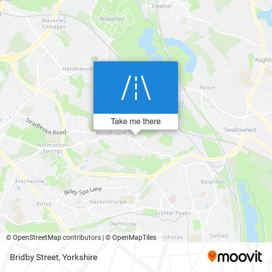 Bridby Street map