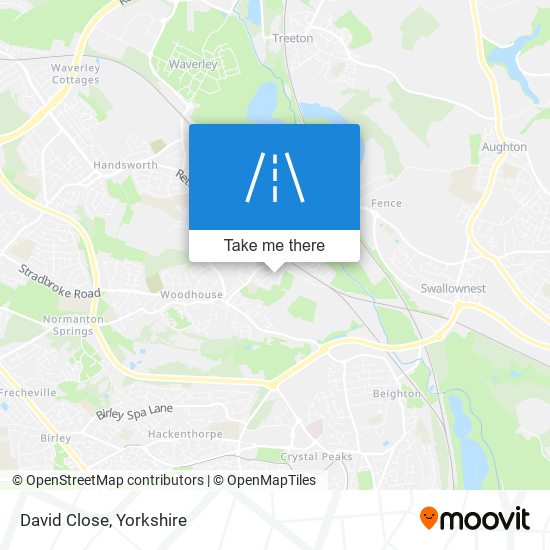 David Close map