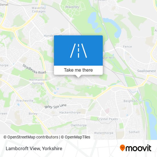 Lambcroft View map