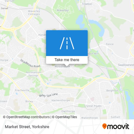 Market Street map