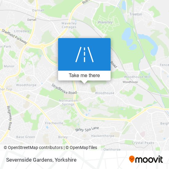 Severnside Gardens map
