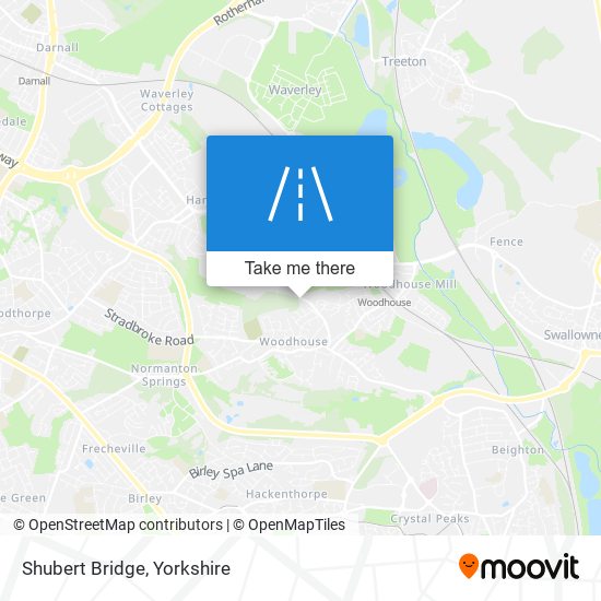 Shubert Bridge map