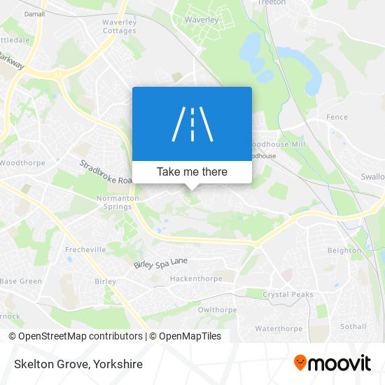 Skelton Grove map