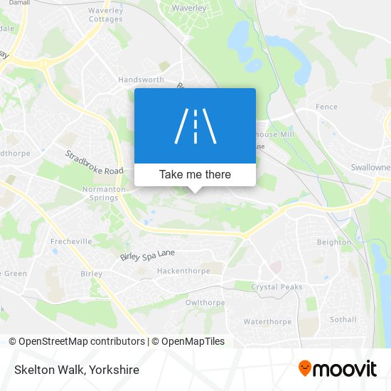 Skelton Walk map
