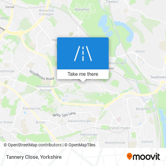Tannery Close map